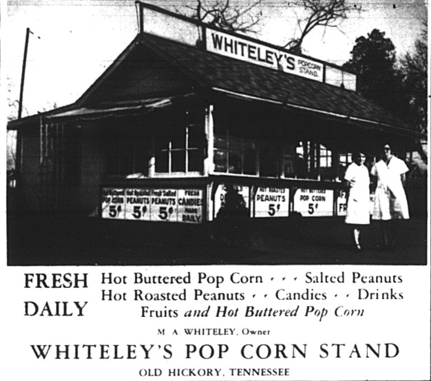 Popcorn Stand 1929